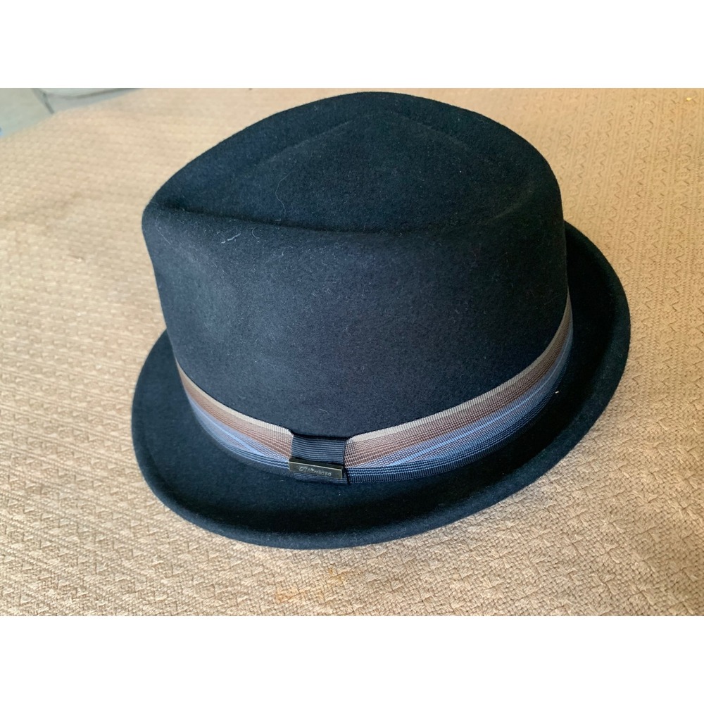 Biltmore 1917 Wool Felt Fedora Crushable Packable Water Repellent Hat XLarge - Picture 6 of 6